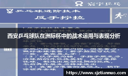 西安乒乓球队在洲际杯中的战术运用与表现分析